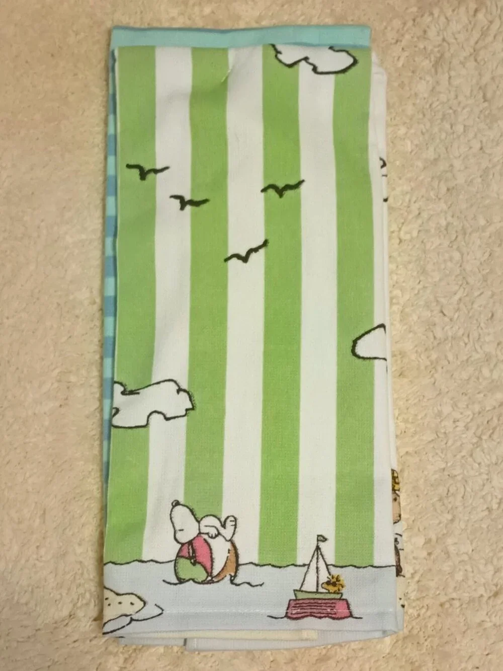 NWT ~ Celebrate Together Peanuts' Snoopy 2 Pack Summer Themed Kitchen Towels